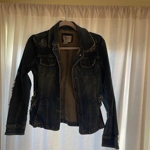 Shredded Jean jacket